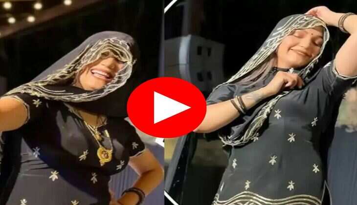 Sapna Choudhary Dance : स्टेज पर मदमस्त डांस दिखाकर सपना चौधरी बोली बोल मेरे मीठे मीठे