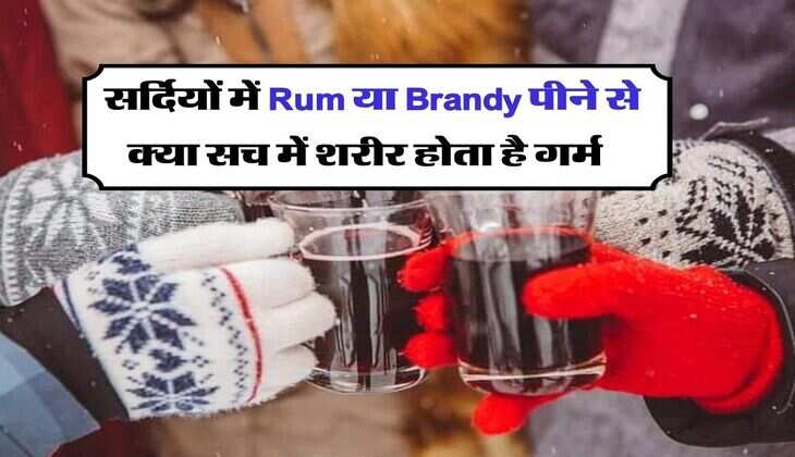 Liquor in winter : सर्दियों में Rum या Brandy पीने से क्या सच में शरीर होता है गर्म, पीने वाले जान लें ये सच्चाई