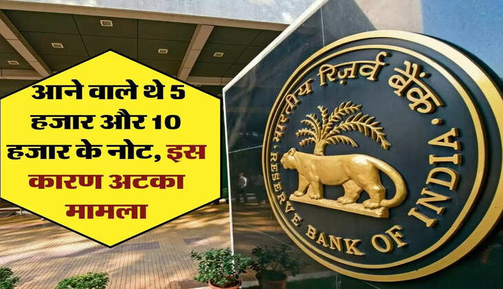RBI Governor : आने वाले थे 5 हजार और 10 हजार के नोट, इस कारण अटका मामला