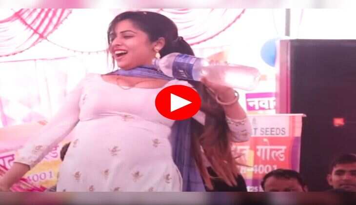 Haryanvi Dance : हजारों की भीड़ के बीच मुस्कान बेबी ने कूद कूदकर हिलाई कमर