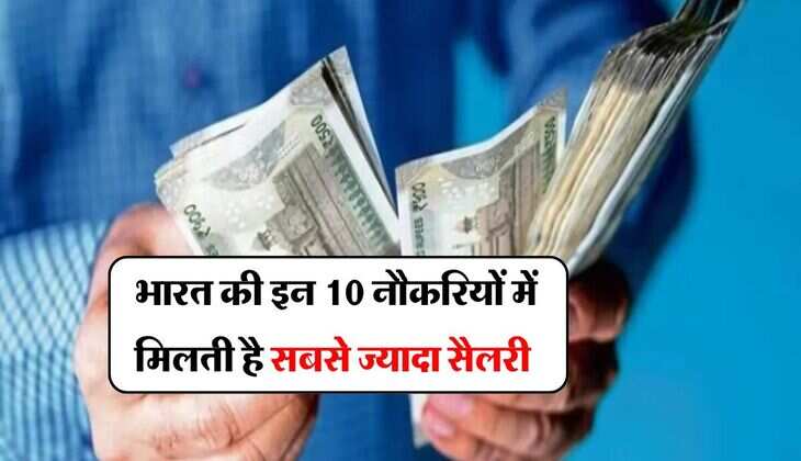 Highest Paying Job : भारत की इन 10 नौकरियों में मिलती है सबसे ज्यादा सैलरी