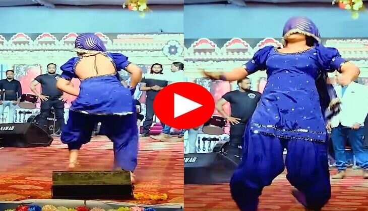 Gori Nagori Dance : जगमगाते स्टेज पर गोरी नागोरी ने ताबड़तोड़ ठुमके से मचाया तूफान