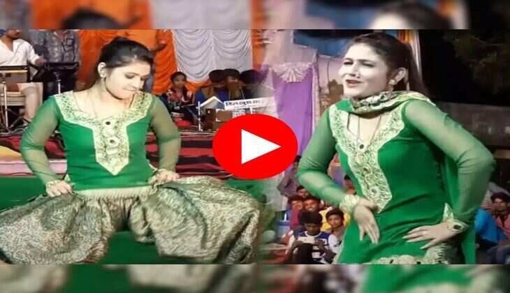 Haryanvi Dance : सपना चौधरी तरह गोरी नागोरी ने मटक मटक कर किया डांस, फैंस ने बनाई वीडियो 