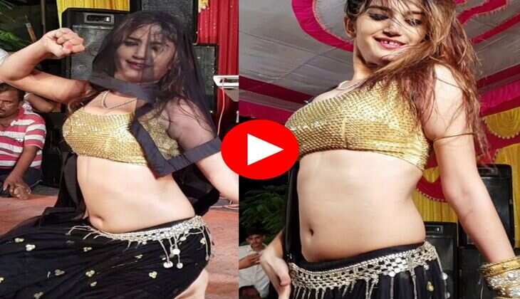 Haryanvi Dance : कोमल रंगीली ने स्टेज पर बिखैरा ठुमकों का जादू, अदाओं को देख बूढों में भी आया जोश