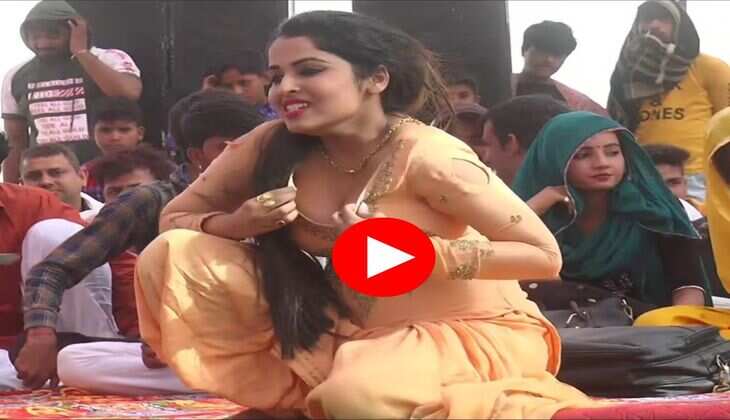 Haryanvi Dance : मुस्कान बेबी कूद कूदकर लगाए ठुमके, लोग बनाने लगे वीडियो