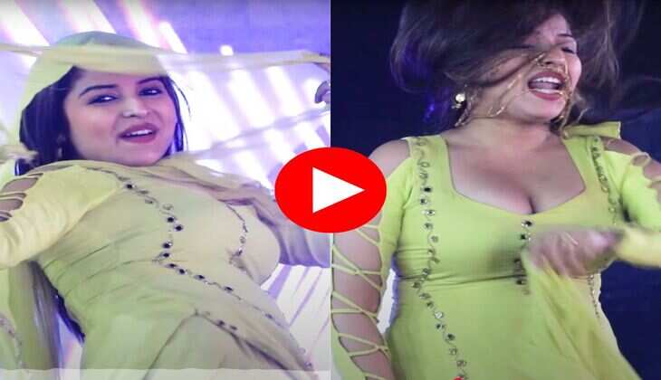 Muskaan Baby Dance : घूंघट कर मुस्कान बेबी ने स्टेज पर किया गजब डांस, हिला डाला अंग अंग