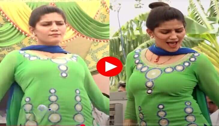 Sapna Choudhary Dance : सपना चौधरी ने लचकाया हैवी फिगर, देख बूढ़ों में आई एनर्जी&nbsp;