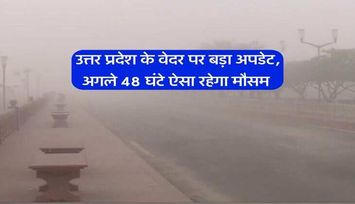 UP Ka Mausam : उत्तर प्रदेश के वेदर पर बड़ा अपडेट, अगले 48 घंटे ऐसा रहेगा मौसम