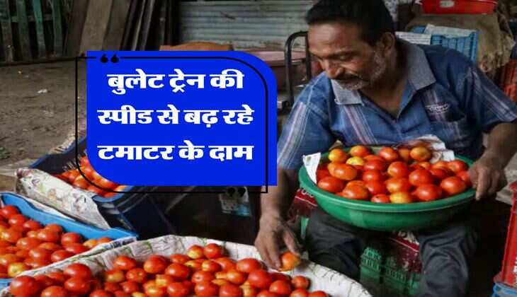 Delhi Tomato Rate : दिल्लीवासियों को तगड़ा झटका, बुलेट ट्रेन की स्पीड से बढ़ रहे टमाटर के दाम  