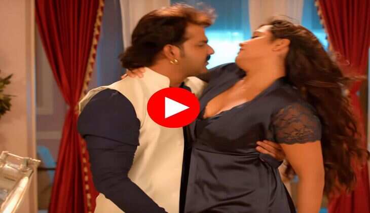 काजल राघवानी ने दिखाई हसीन अदाएं, पवन सिंह बोला - मूड बनाने में टाइम लगता हे