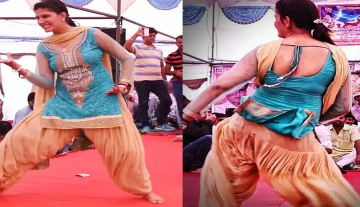 Sapna Choudhary ने 'बैरन' पर घुमाई चोटी, ठुमके लगा कर लुटा फैंस का दिल 