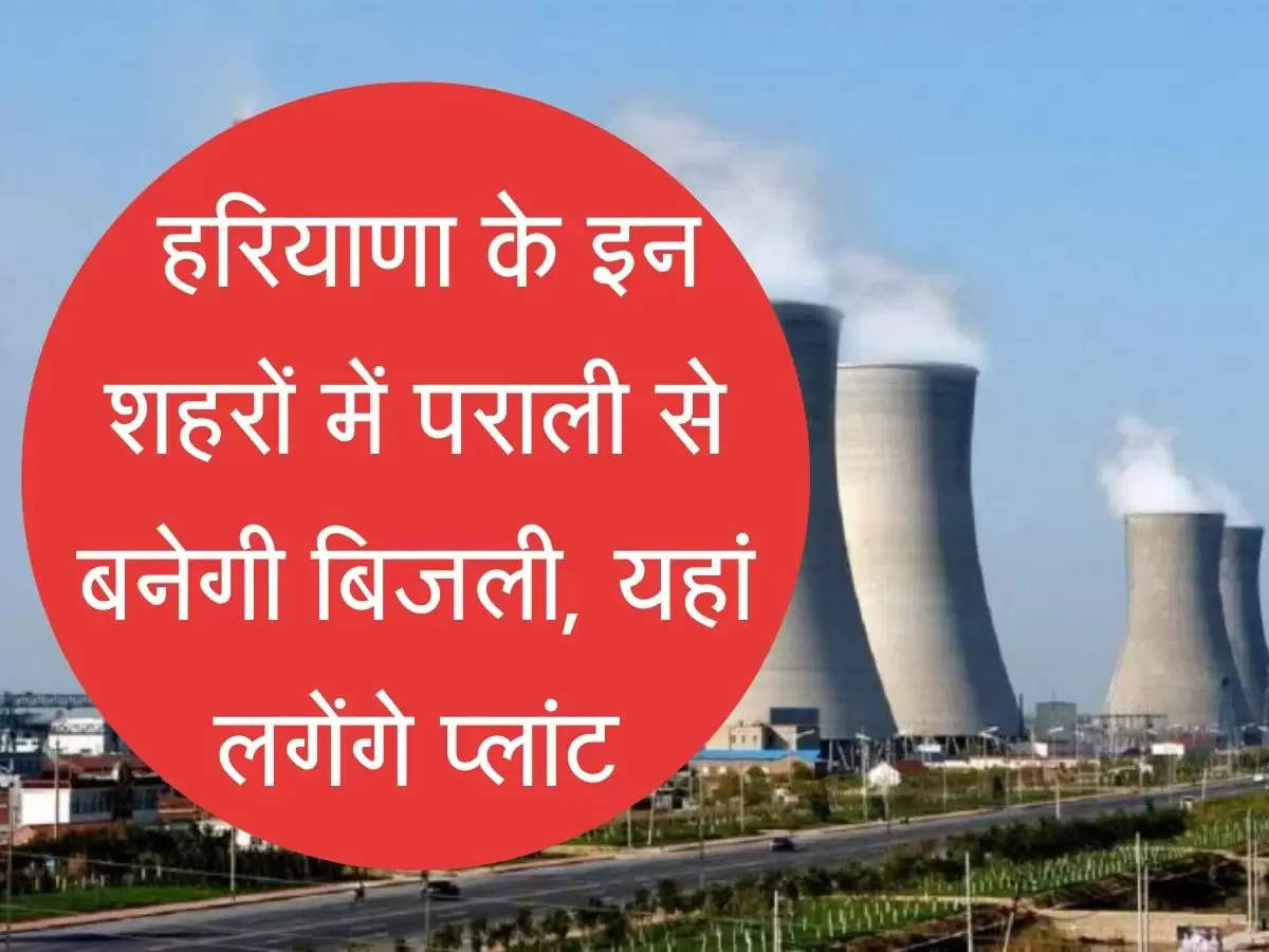 Power Plant हरियाणा के इन शहरों में पराली से बनेगी बिजली, यहां लगेंगे प्लांट