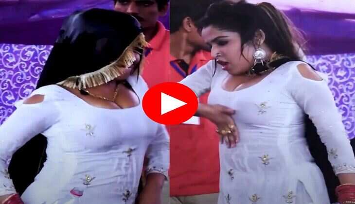 Haryanvi Dance : मुस्कान बेबी ने स्टेज पर शरीर का अंग अंग हिलाकर बनाया माहौल, सपना को भूल गए लोग 